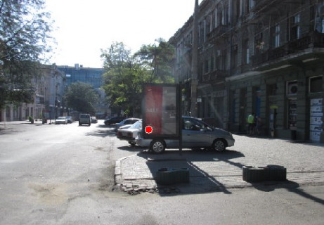 Ситилайт A в Одессе, 1.8x1.2  Грецька вул., 45 - Російський театр А фото 1