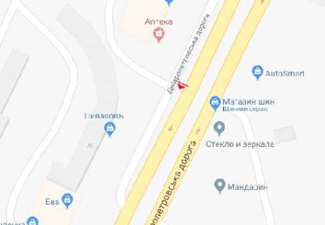 Білборд, Бігборд (Борд)  B у Одесі, 3x6  Палія Семена вул. (Дніпропетровська дор.)., 72 схема