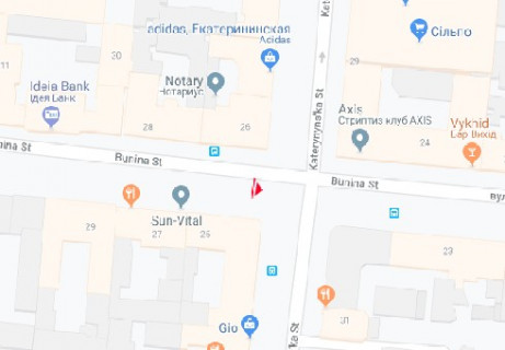 Ситилайт B в Одессе, 1.8x1.2  Строкатої Ніни вул. (Буніна)., 25 B схема