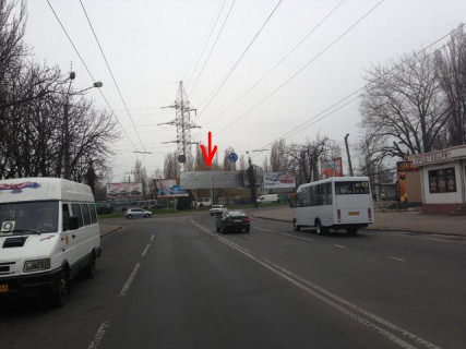 Билборд A в Одессе, 3x6  Інглезі вул. (колиш. 25-Чапаєвської дивізії вул.) - Космонавтів вул., лівий фото 1