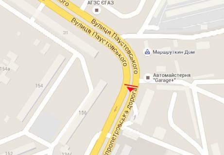 Билборд B в Одессе, 3x6  Палія Семена вул. (Дніпропетровська дор.)., - 28 бригади вул. (Паустовського)., 31 схема