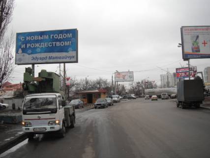 Билборд B в Одессе И.Рабина угол Вадатурського Олексія вул. (Маршала Малиновського) В фото 1