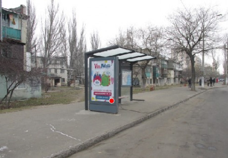 Ситилайт B в Одессе, 1.8x1.2  Миколаївська дорога №291 В (зупинка) фото 1