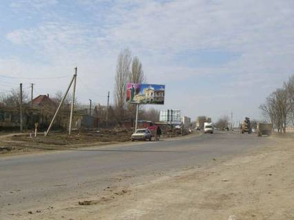 Билборд B в Крыжановке, 3x6  Південна дорога - Центральна вул., Зелений мис, в центр фото 1