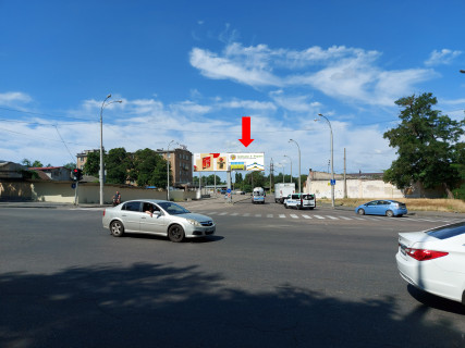 Билборд A в Одессе, 3x6  Балківська вул. / Владислава Домбровського вул. (Желябова)., роздільник, з боку Балківської вул., права фото 1