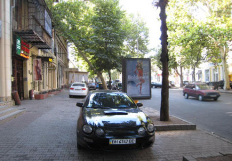 Ситилайт B в Одессе, 1.8x1.2  Катерининська (Європейська) вул., 21 B фото 1