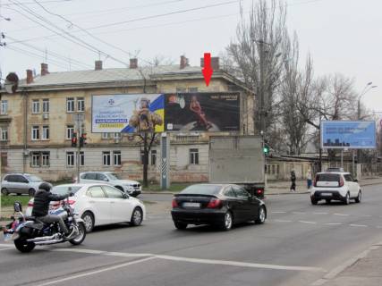 Билборд A в Одессе, 3x6  Головатого вул. - Ганса Германа вул. (Миколи Гефта)., правий фото 2
