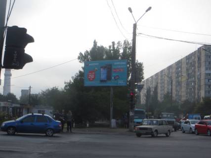 Билборд B в Одессе 28 бригади (Паустовського) Князя Володимира Великого просп.(Добровольського просп.) В фото 1