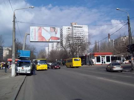 Билборд B в Одессе Князя Володимира Великого просп.(Добровольського просп.) Марсельская В фото 1