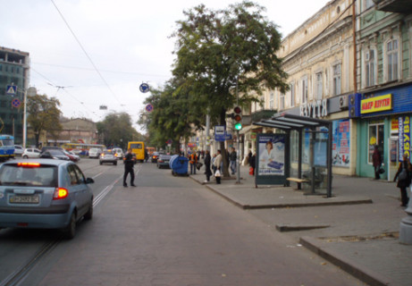 Citylight A in Odessa, 1.8x1.2  Preobrazens'ka st., 52 - Tiraspol's'ka pl. A, zupinka Photo 1