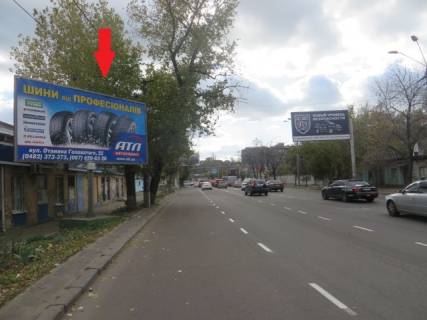Билборд A в Одессе, 3x6  Головатого вул., біля автомагазину фото 1