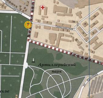 Призма A в Одессе, 3x6  Люстдорфська дорога, 5/2, навпроти - 569953 схема