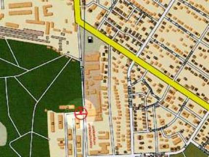 Билборд A в Одессе, 3x6  Центральний Аеропорт вул., 11 - Малішевського вул. (Гастелло) схема