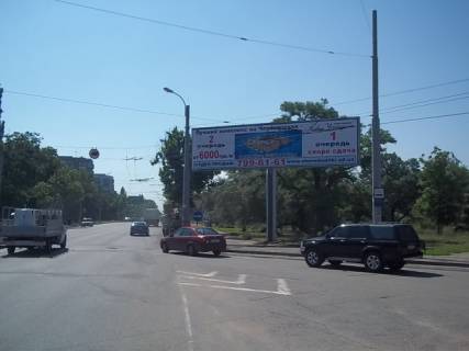 Билборд A в Одессе, 3x12  Хімічна вул. - Грушевського вул. фото 1