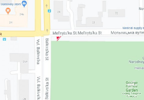 Prismatron, Prism A in Odessa, 3x6  Mel'nic'ka st. - Balkivs'ka st., skver A2 prava - 465444 scheme