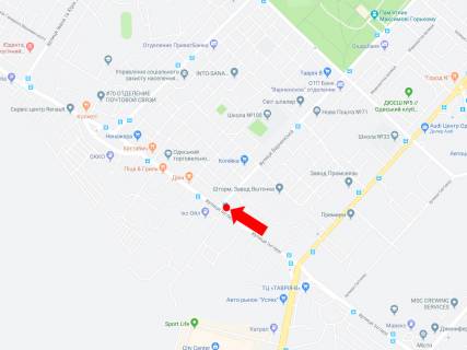 Billboard A in Odessa, 3x6  Інглезі вул. (колиш. 25-Чапаєвської дивізії вул.) - вул. Варненська, в сторону вул. Академіка Філатова scheme