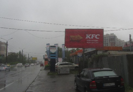 Билборд A в Одессе, 6.00x3.00  Семена Палія зупинка Крижанівка А фото 1