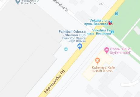 Призма A в Одессе, 3x6  Миколаївська дорога, 257 - 499093 схема