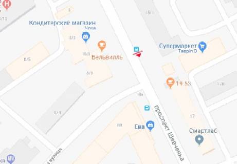 Scrolller, Scroll A in Odessa, 2.32x3.14  Sevcenka prosp., 15/1 - 472594 scheme