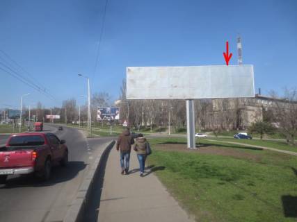Билборд A в Одессе Грушевского Мих. возле моста (схема №1) А правая фото 1