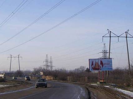 Білборд, Бігборд (Борд)  A у Одесі, 3x6  Об'їзна дорога, с.Шевченко Фото 1