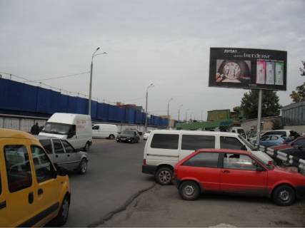 Билборд A в Одессе, 3x6  Базова вул., Ринок "7 км", в сторону "Епіцентр" фото 1