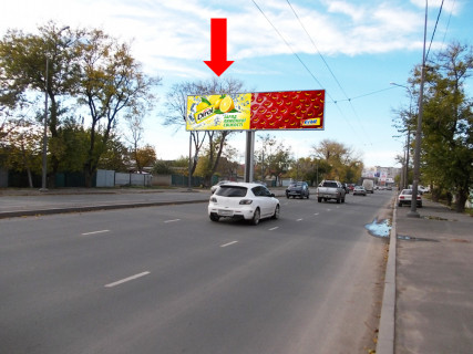 Билборд A в Одессе, 3x6  Ріхтера вул. (кол. Щорса вул.), 99, роздільник, в бік аеропорту, ліва фото 1