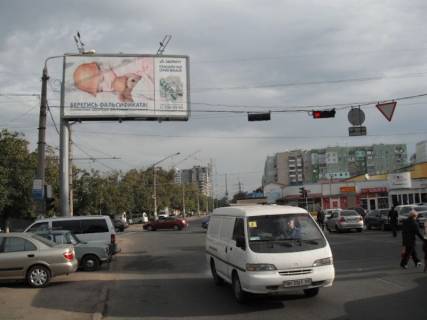 Билборд B в Одессе, 3x6  Рекордна вул. - Вадатурського Олексія вул. (Маршала Малиновського) фото 1