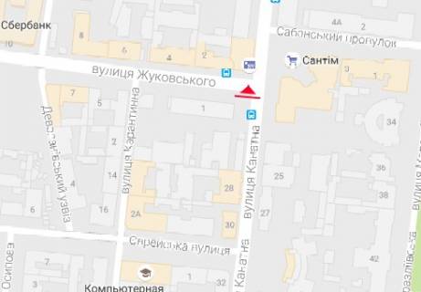 Scrolller, Scroll A in Odessa, 2.32x3.14  Kanatna st. - Zukovs'kogo st. - 472644 scheme