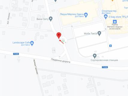 Билборд B в Крыжановке, 3x6  Заболотного вул., ТРЦ "Рів'єра", на колі схема
