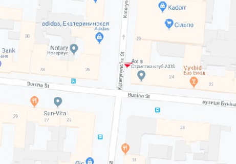 Ситилайт A в Одессе, 1.8x1.2  Катерининська (Європейська ) вул., 025 А схема