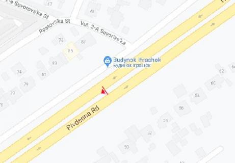 Билборд B в Одессе, 3x6  Південна дорога, 55 схема