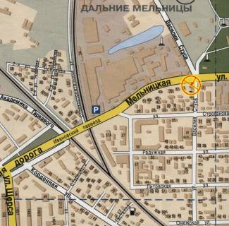 Призма A в Одессе, 3x6  Стуса вул. - Мельницька вул. - 569802 схема