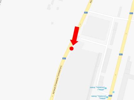 Білборд, Бігборд (Борд)  A у Одесі, 3x6  вул. Отамана Головатого, 141 схема