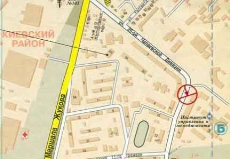 Билборд A в Одессе, 3x6  Корольова вул., 3 - Інглезі вул. (колиш. 25-Чапаєвської дивізії вул.) схема