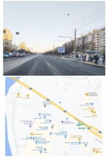 Бэклайт A в Сумах ул. Харьковская,2 (остановка) (призма) фото 1