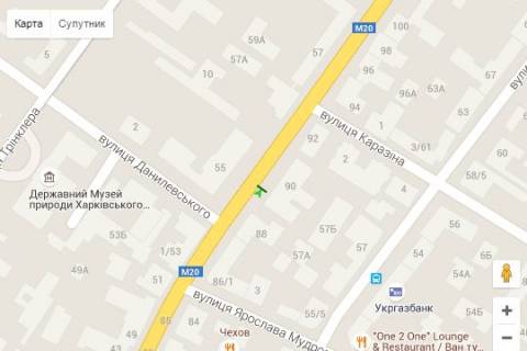 Citylight A in Vasylivka Sums'ka st., 90 scheme