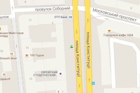 Ситилайт A в Васильевке Конституції пл., 1 (№2) схема