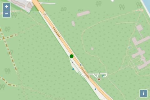 Билборд A в Васильевке, 6x3  Столичне шосе, біля санаторію "Конча-Заспа" (в напрямку Обухіва) схема