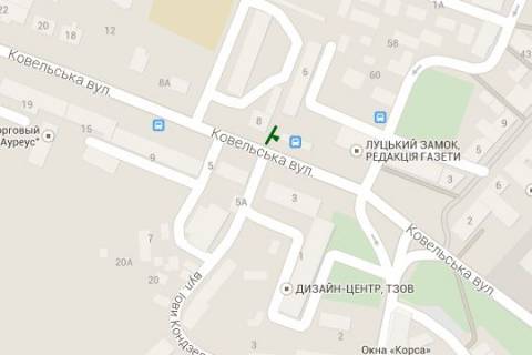 Билборд A в Васильевке Ковельська вул., 8 схема