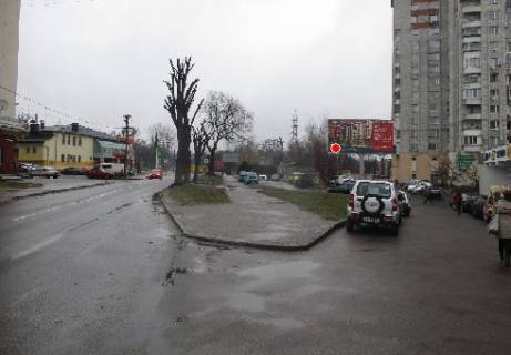 Білборд, Бігборд (Борд)  A у Львові, 3x6  Юрія Липи вул., 20 Фото 1