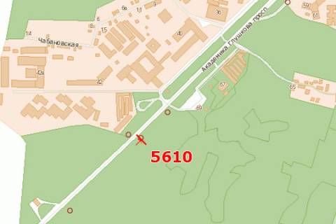 Білборд, Бігборд (Борд)  A у Гатному, 5x12  Київ - Одеса, 02км + 150м до Києва біля супермаркету "Нова лінія" (праворуч, в напр. М. Києва) схема