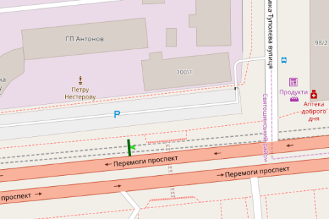 Призма A в Киеве, 3x6  просп. Берестейський (Перемоги)., 100/1 - 660983 схема