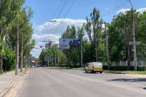 Билборд A в Херсоне, 3x6  Миколаївське шосе - Залізнична вул. фото 1