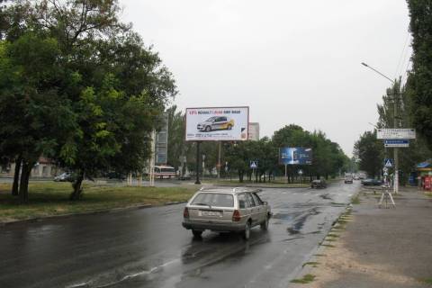Билборд A в Васильевке Погранична вул. (Чигрина вул.) - Громадянська вул. фото 1
