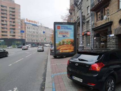 Скролер, Скрол A у Василівці, 1.2x1.8  Велика Васильківська вул.,  6; Банк "ВТБ",  "Arena-city") - 423898 Фото 1