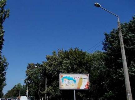 Билборд A в Одессе, 3x6  Іцхака Рабіна вул., 25 фото 1