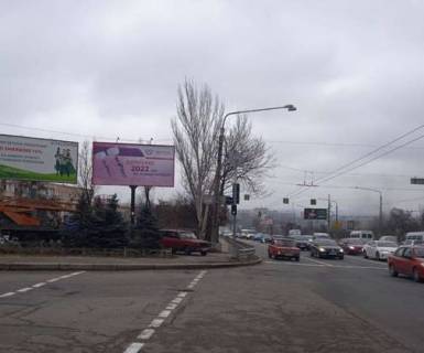 Billboard B in Zaporizhzhya, 3x6  Sobornij prosp. - Gagarina st. (konstrukcia z pravogo boku) Photo 1