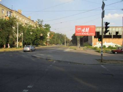 Билборд A в Васильевке, 3x6  Леоніда Жаботинського вул. (Правди вул.) - Лермонтова вул. фото 1