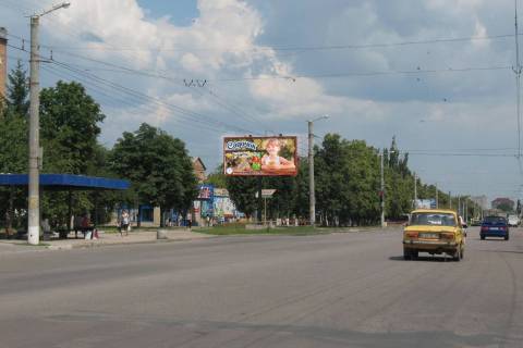 Білборд, Бігборд (Борд)  B у Кропивницький (Кіровоград) Євгена Тельнова вул (Правди просп.) - Бєляєва вул. Фото 1